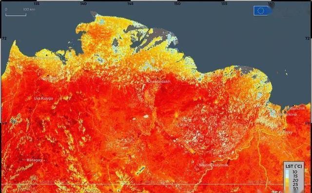图源|北极圈着火!气温直逼38度,科学家恐冰川融化远古病毒复活