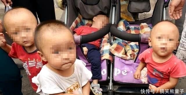 乞讨|夫妻二人想生男孩却生下四胞胎, 街头乞讨求助, 不敢回老家过冬天