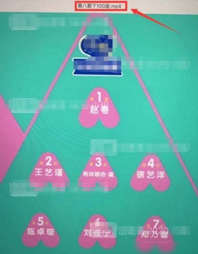  决赛|《创造营2020》决赛前张艺凡跌出7强，徐艺洋第4，王艺瑾跃升第2