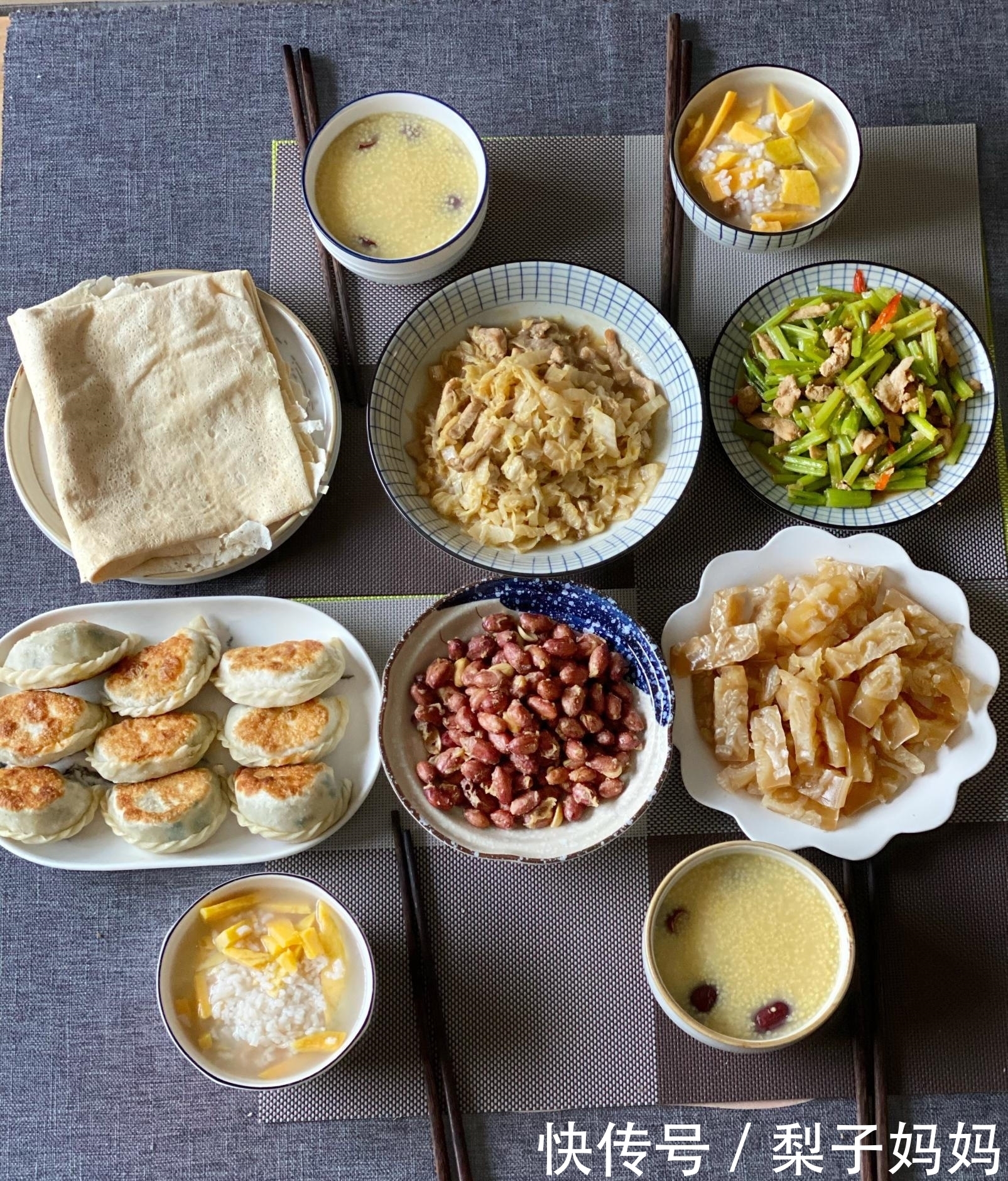 家常|一家四口的午餐,简单快手家常小菜,健康饮食好吃不长肉