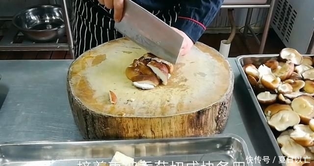 香菇|淮扬菜大厨改良员工餐将香菇烧鸡这么做,鲜香微辣,开胃下饭
