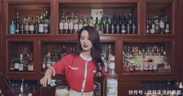 口感|李沁特调酒教程上热搜,加上这种酒味道更绝!