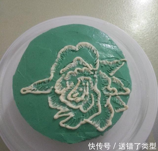 好看|牡丹花刺绣蛋糕,好吃又好看