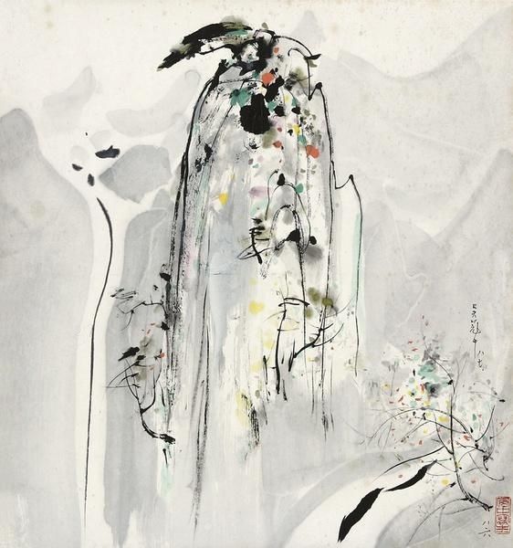  方艺术|“中国画”吴冠中画的太好，中国画在他笔下活了起来