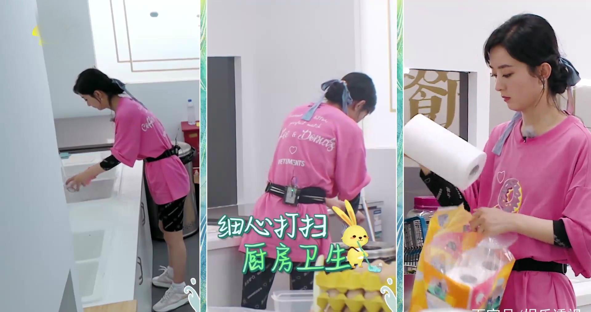 补刀|赵丽颖拿扫把拿出女侠范,耿直补刀黄晓明,《中餐厅》再回应剪辑