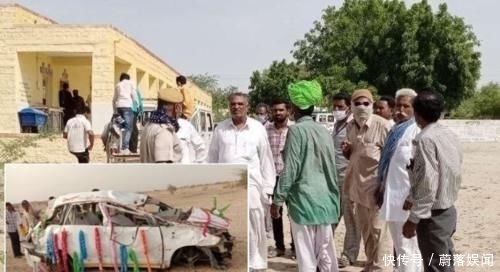 路上|迎亲路上婚车斗气导致翻车,包括新娘新郎在内车上5人全部身亡