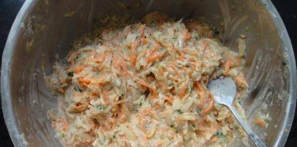 加上|炸萝卜丸子，不要只用面粉和胡萝卜再加上这种，丸子就更香了