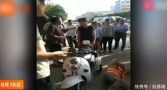 扫地|“扫地影响了吃饭”,女子就穿高跟鞋踹了环卫工,鲜血直流!