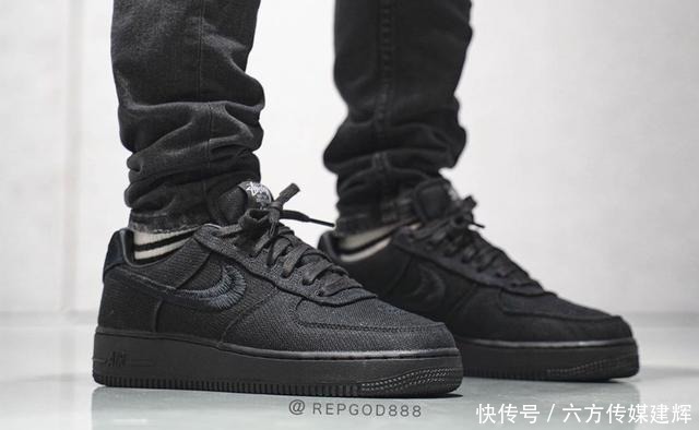 AF1|Stussy x AF1上脚果然香！两双配色你怎么选