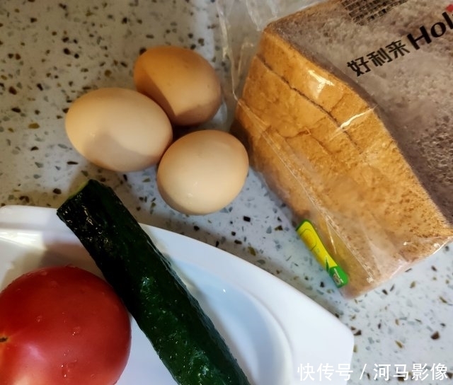  家庭版|家庭版三明治，快手早餐，营养丰富