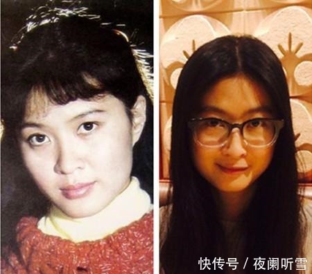 貌美如花|原来80年代美女演员的女儿长这样,有的貌美如花,有的丑成猪扒