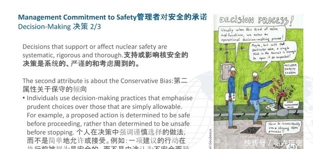 特征|健康的核安全文化特征漫画