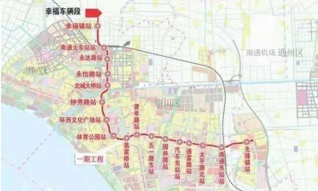 交通|南通在建一条地铁，力争2023年建成，加强沿线融合发展