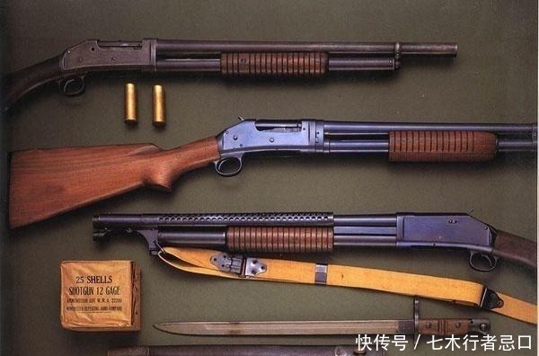 叫苦|史上第一把泵动式霰弹枪,打得德军叫苦连连,抗议禁止使用