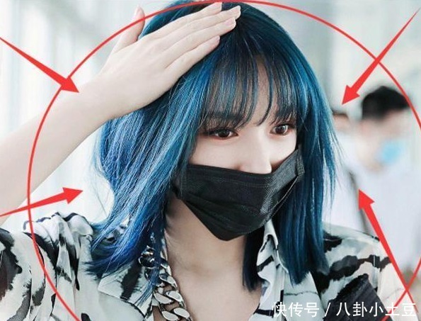 染发|染发不能上电视,看到《跑男》程潇的处理方式,也太机智了吧!