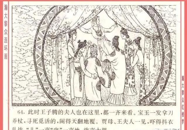  红楼梦|瀚大黎众｜四大名著连环画《红楼梦》之12《叔嫂逢五鬼》带字幕