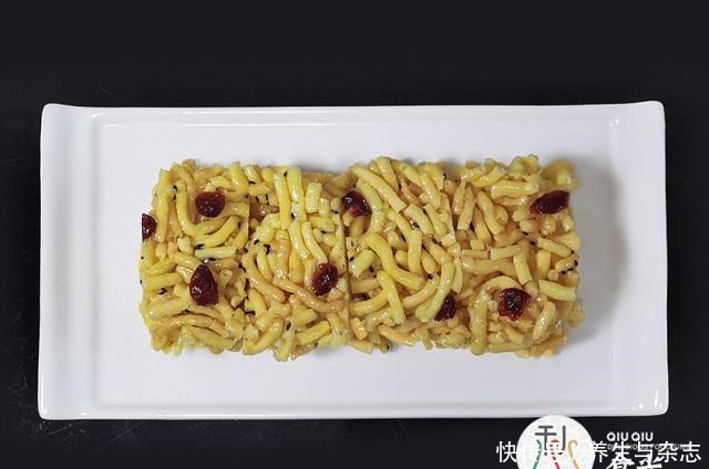 酥脆|教你在家自制沙琪玛,一学就会,香甜酥脆,味道超赞,比买的好吃